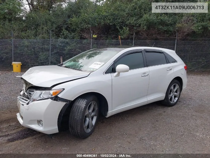 2009 Toyota Venza Base V6 VIN: 4T3ZK11A09U006713 Lot: 40496361