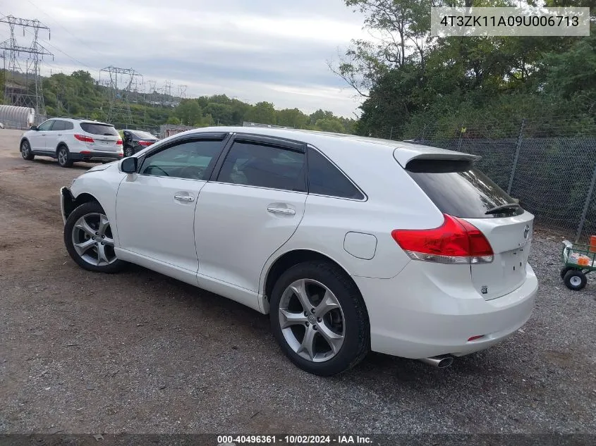 2009 Toyota Venza Base V6 VIN: 4T3ZK11A09U006713 Lot: 40496361