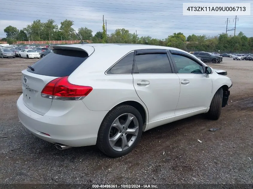 2009 Toyota Venza Base V6 VIN: 4T3ZK11A09U006713 Lot: 40496361