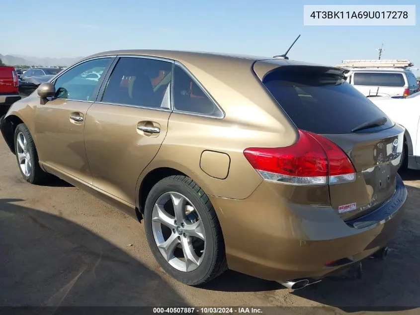 4T3BK11A69U017278 2009 Toyota Venza Base V6