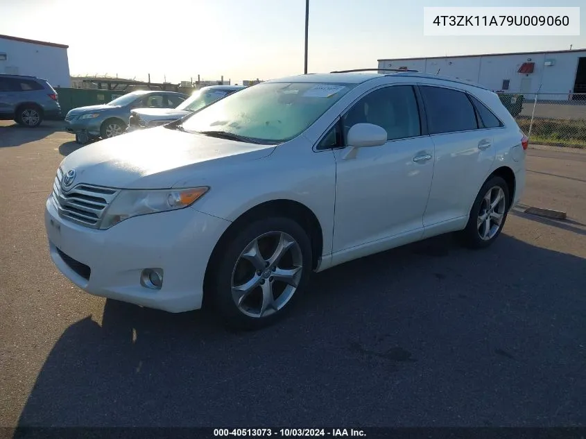 2009 Toyota Venza Base V6 VIN: 4T3ZK11A79U009060 Lot: 40513073