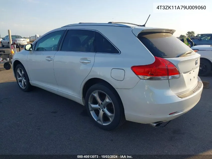 2009 Toyota Venza Base V6 VIN: 4T3ZK11A79U009060 Lot: 40513073