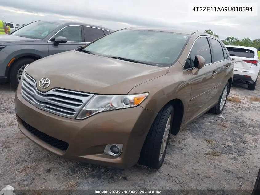 2009 Toyota Venza VIN: 4T3ZE11A69U010594 Lot: 40520742