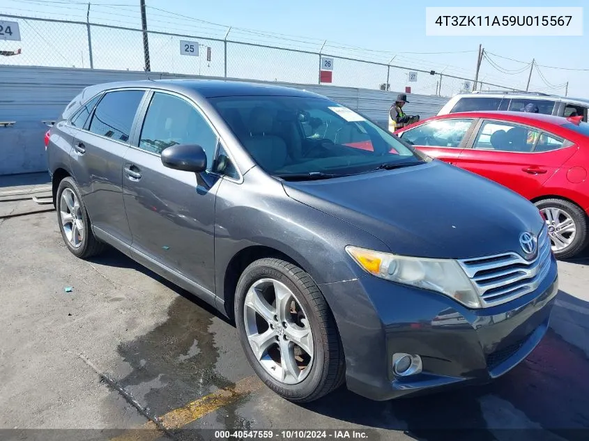 2009 Toyota Venza Base V6 VIN: 4T3ZK11A59U015567 Lot: 40547559