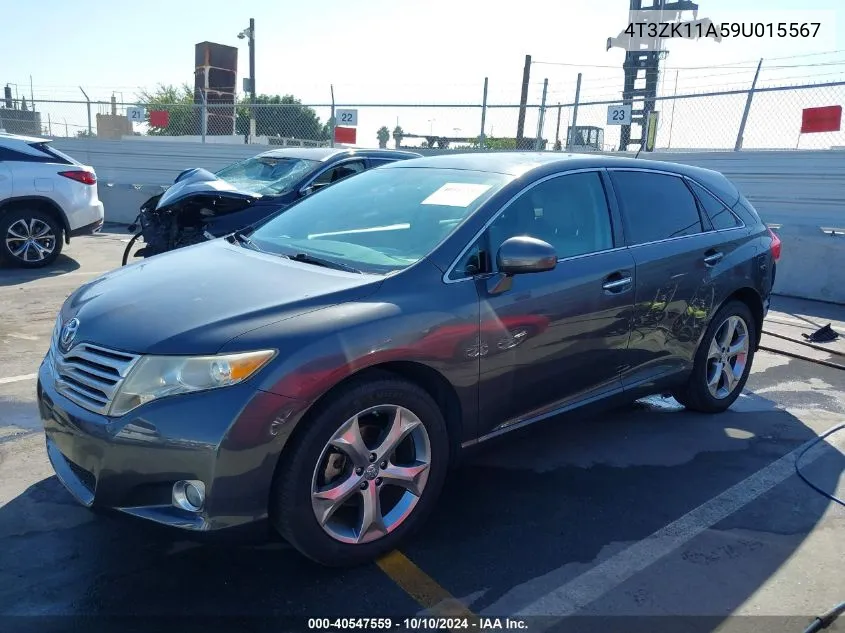 2009 Toyota Venza Base V6 VIN: 4T3ZK11A59U015567 Lot: 40547559