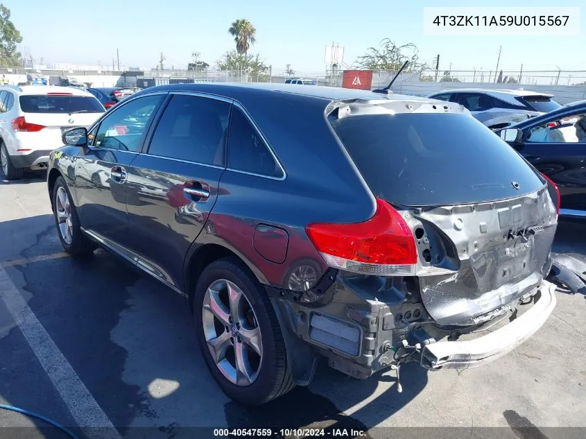 2009 Toyota Venza Base V6 VIN: 4T3ZK11A59U015567 Lot: 40547559