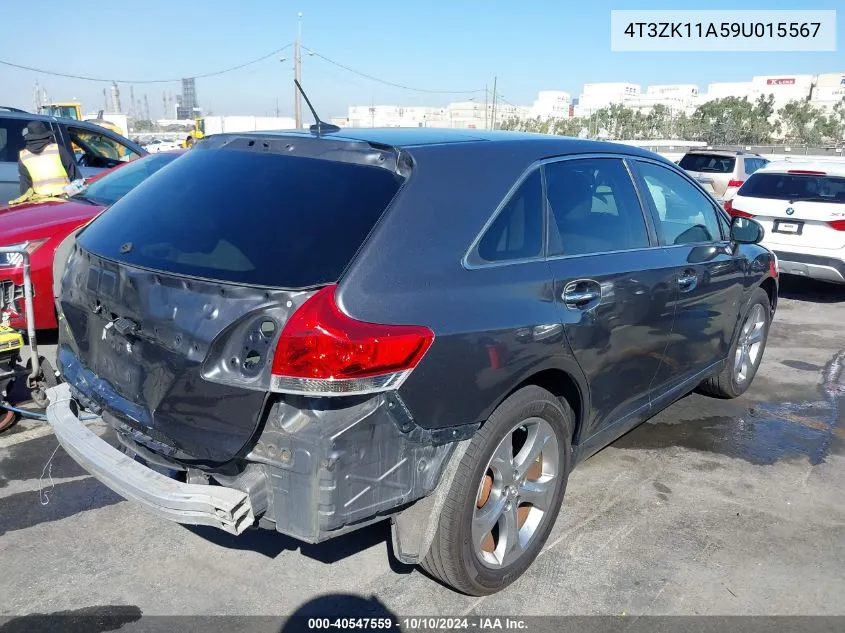 2009 Toyota Venza Base V6 VIN: 4T3ZK11A59U015567 Lot: 40547559