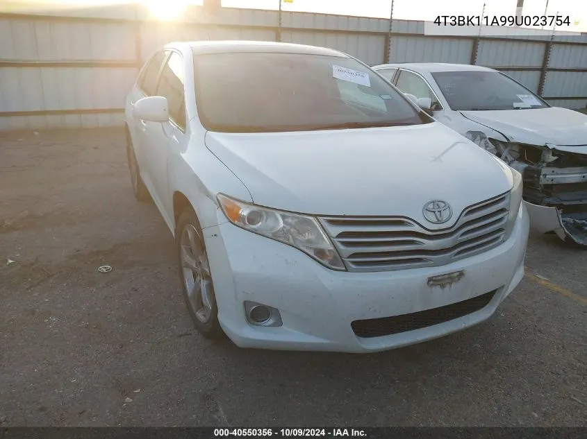 2009 Toyota Venza Base V6 VIN: 4T3BK11A99U023754 Lot: 40550356