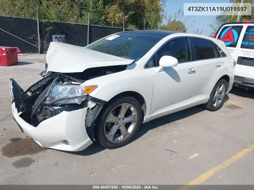 2009 Toyota Venza Base V6 VIN: 4T3ZK11A19U019597 Lot: 40557558