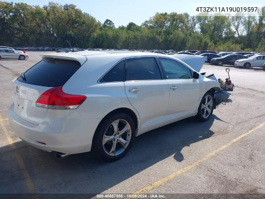 2009 Toyota Venza Base V6 VIN: 4T3ZK11A19U019597 Lot: 40557558