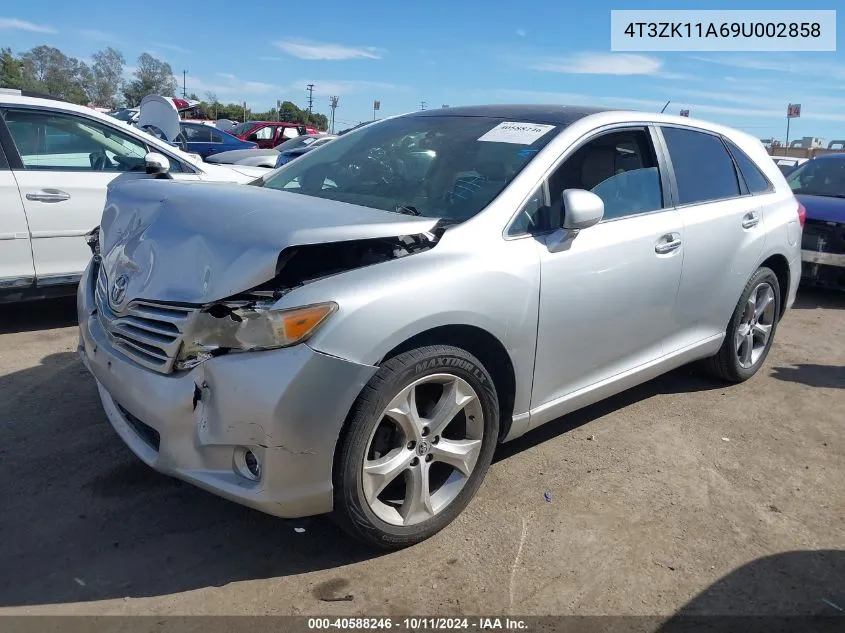 4T3ZK11A69U002858 2009 Toyota Venza Base V6