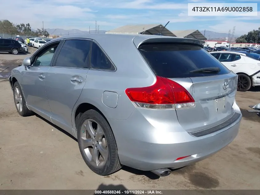 4T3ZK11A69U002858 2009 Toyota Venza Base V6