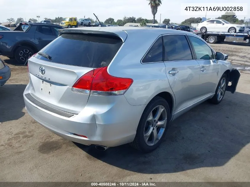 2009 Toyota Venza Base V6 VIN: 4T3ZK11A69U002858 Lot: 40588246