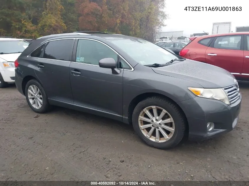 2009 Toyota Venza VIN: 4T3ZE11A69U001863 Lot: 40592092