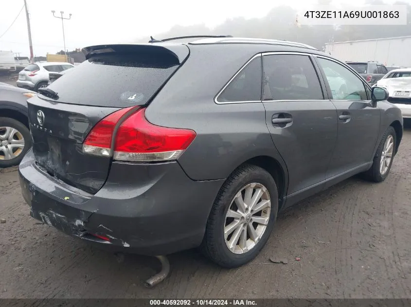 2009 Toyota Venza VIN: 4T3ZE11A69U001863 Lot: 40592092