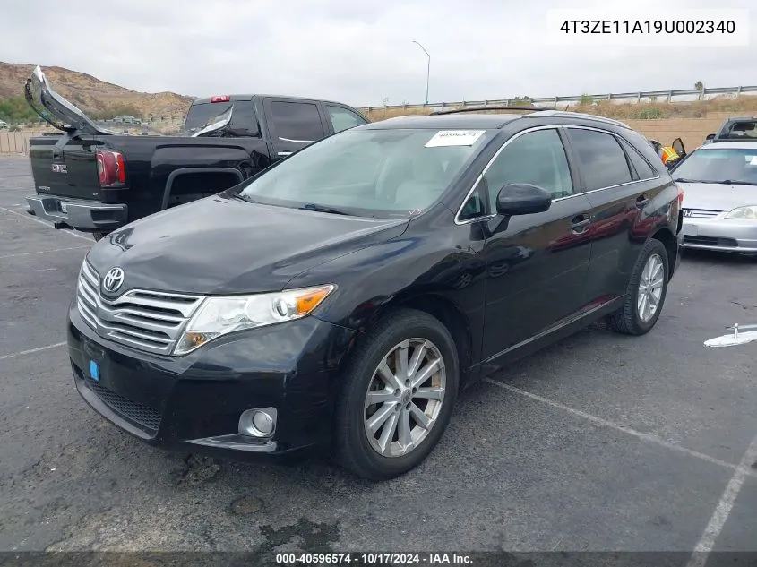 2009 Toyota Venza VIN: 4T3ZE11A19U002340 Lot: 40596574