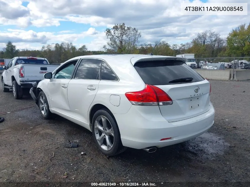 2009 Toyota Venza VIN: 4T3BK11A29U008545 Lot: 40621049