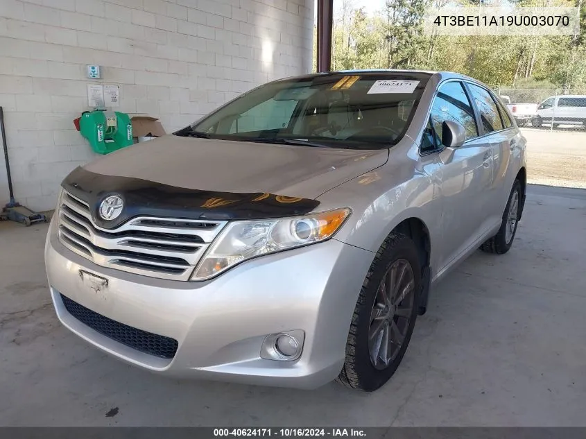 2009 Toyota Venza VIN: 4T3BE11A19U003070 Lot: 40624171