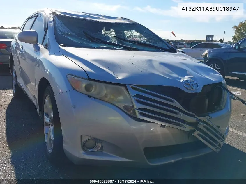 2009 Toyota Venza Base V6 VIN: 4T3ZK11A89U018947 Lot: 40628807