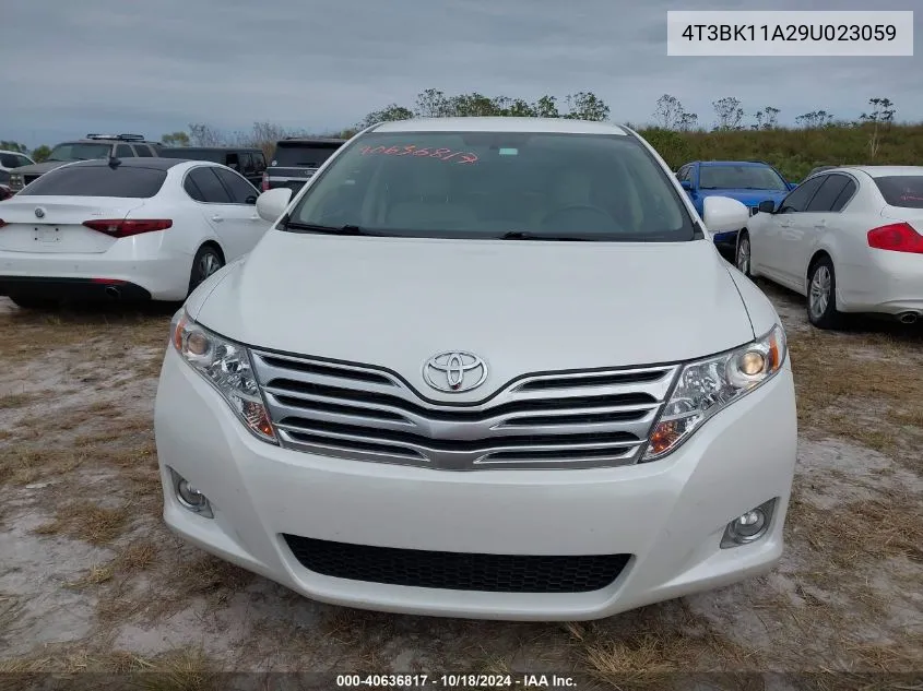 2009 Toyota Venza Base V6 VIN: 4T3BK11A29U023059 Lot: 40636817