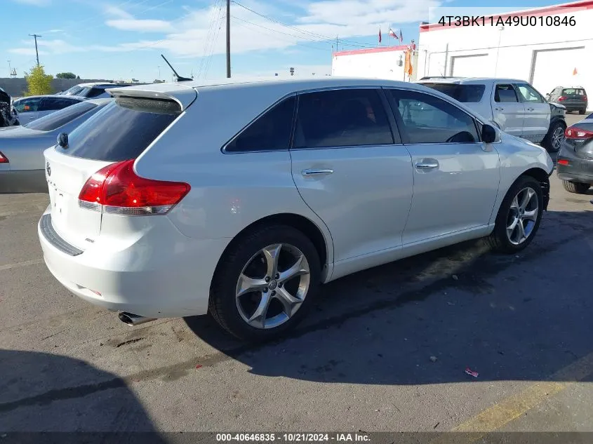 2009 Toyota Venza VIN: 4T3BK11A49U010846 Lot: 40646835