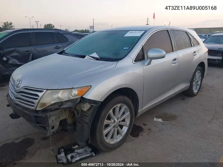 4T3ZE11A89U005168 2009 Toyota Venza