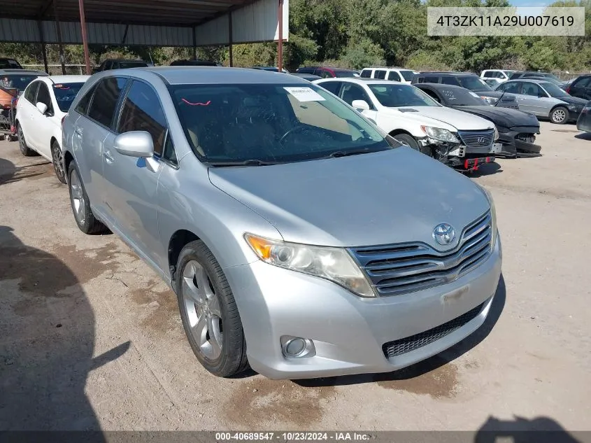 2009 Toyota Venza Base V6 VIN: 4T3ZK11A29U007619 Lot: 40689547