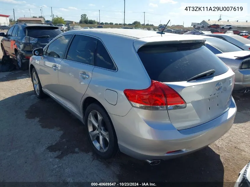 2009 Toyota Venza Base V6 VIN: 4T3ZK11A29U007619 Lot: 40689547