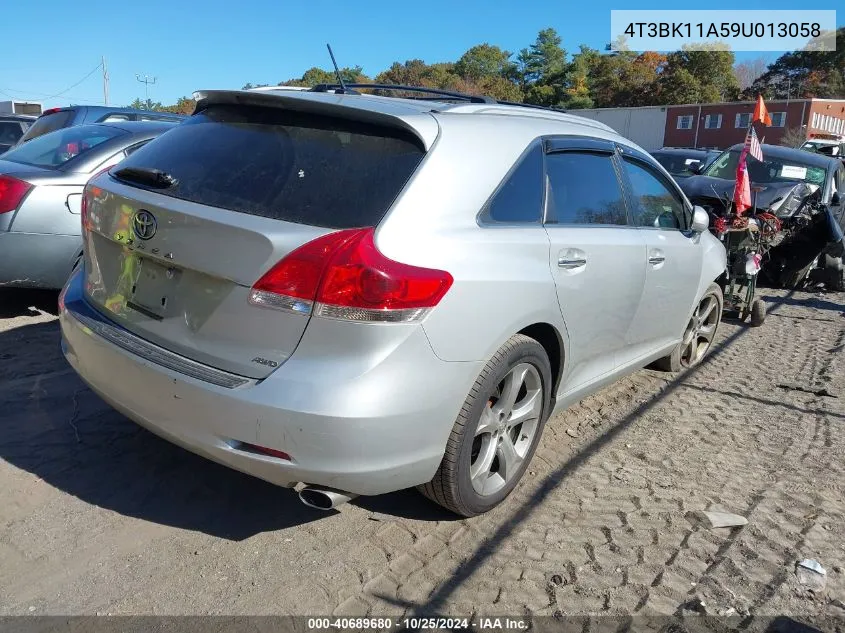 2009 Toyota Venza Base V6 VIN: 4T3BK11A59U013058 Lot: 40689680