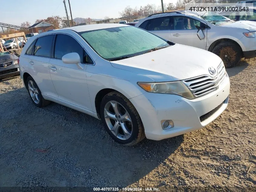 4T3ZK11A39U002543 2009 Toyota Venza