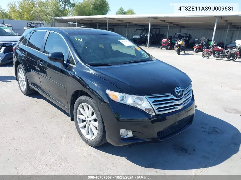 2009 Toyota Venza VIN: 4T3ZE11A39U009631 Lot: 40707557