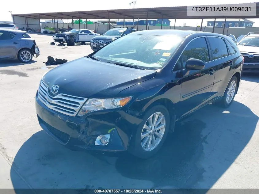 2009 Toyota Venza VIN: 4T3ZE11A39U009631 Lot: 40707557