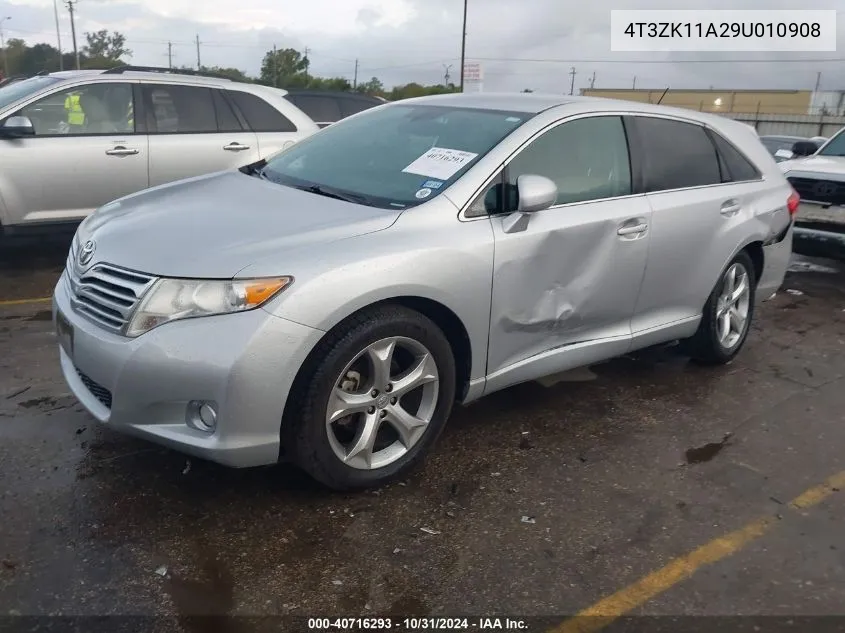 2009 Toyota Venza Base V6 VIN: 4T3ZK11A29U010908 Lot: 40716293