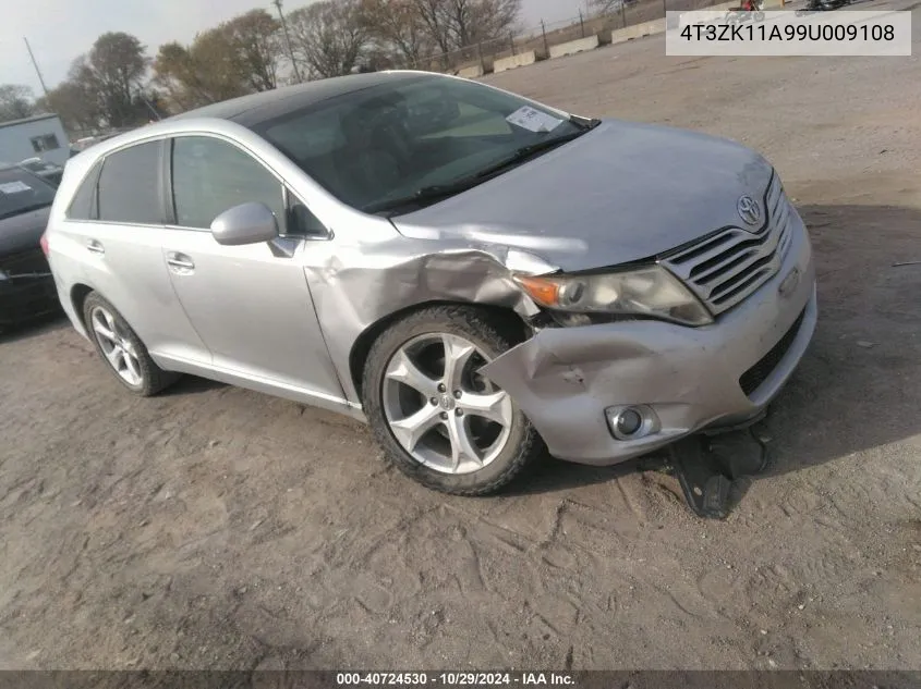 2009 Toyota Venza Base V6 VIN: 4T3ZK11A99U009108 Lot: 40724530