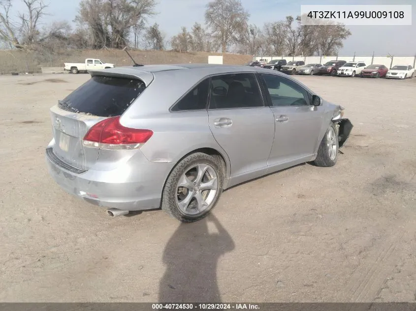 2009 Toyota Venza Base V6 VIN: 4T3ZK11A99U009108 Lot: 40724530