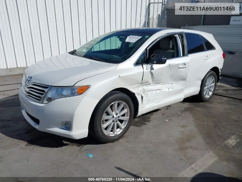 2009 Toyota Venza VIN: 4T3ZE11A69U011468 Lot: 40765220