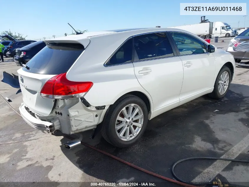 2009 Toyota Venza VIN: 4T3ZE11A69U011468 Lot: 40765220