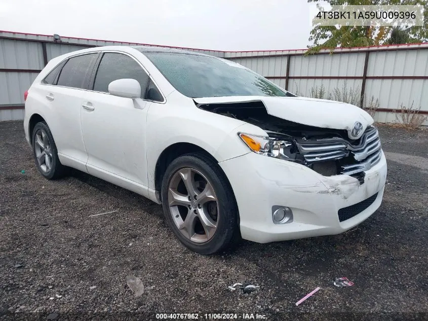 2009 Toyota Venza VIN: 4T3BK11A59U009396 Lot: 40767962