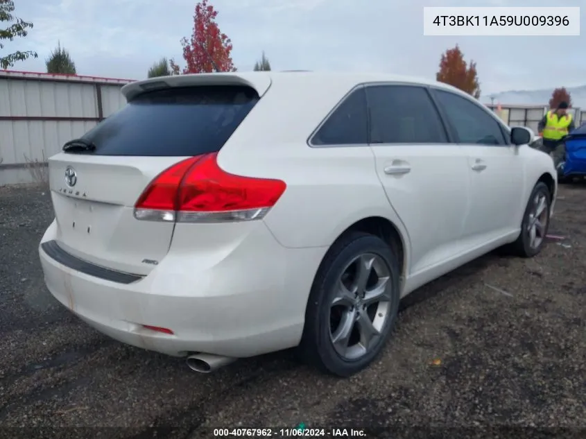 2009 Toyota Venza VIN: 4T3BK11A59U009396 Lot: 40767962