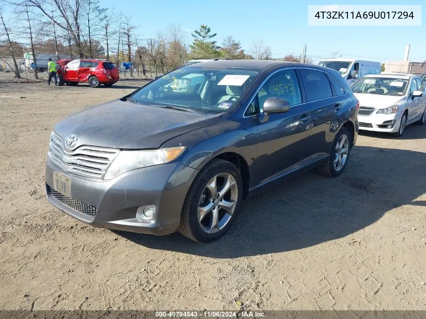 2009 Toyota Venza Base V6 VIN: 4T3ZK11A69U017294 Lot: 40794543