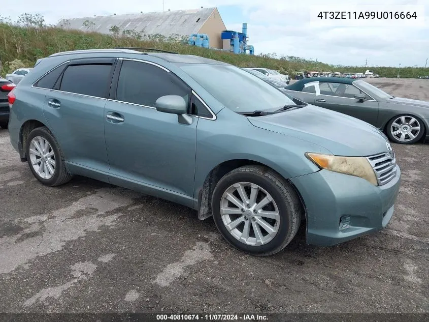 2009 Toyota Venza VIN: 4T3ZE11A99U016664 Lot: 40810674