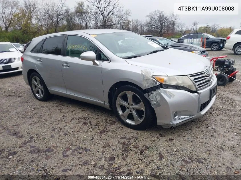 4T3BK11A99U008008 2009 Toyota Venza Base V6