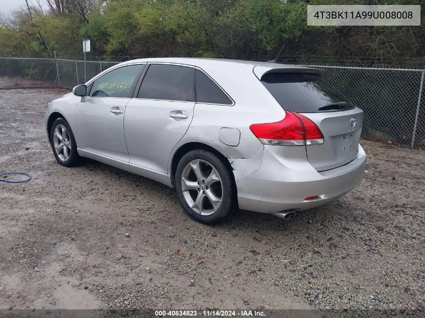 4T3BK11A99U008008 2009 Toyota Venza Base V6