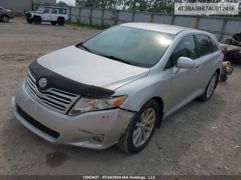 4T3BA3BB7AU012486 2010 Toyota Venza