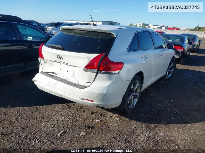 4T3BK3BB2AU037745 2010 Toyota Venza