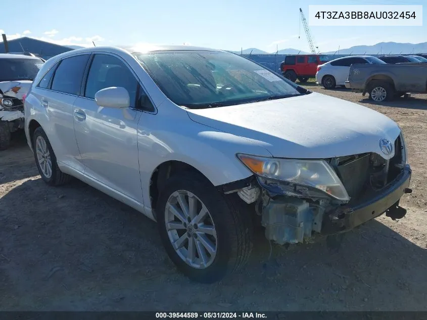 4T3ZA3BB8AU032454 2010 Toyota Venza