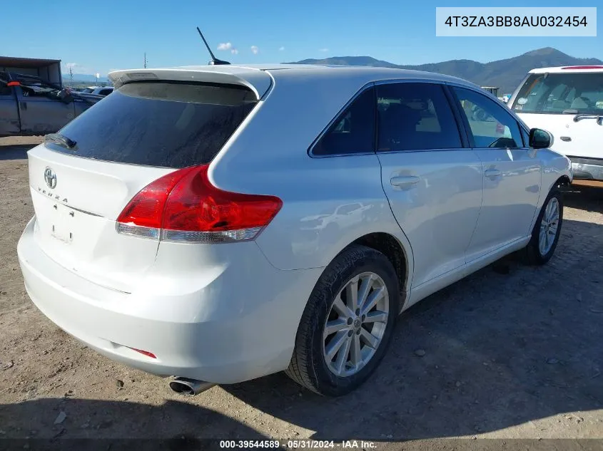 4T3ZA3BB8AU032454 2010 Toyota Venza