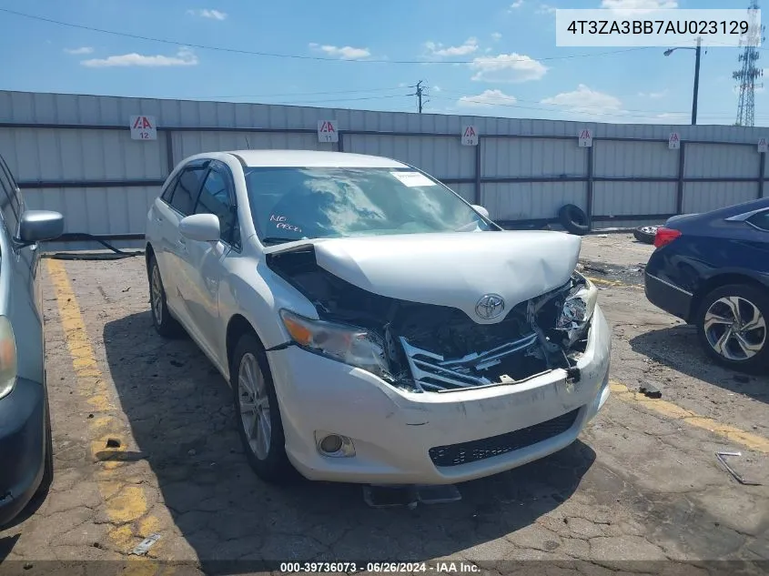 4T3ZA3BB7AU023129 2010 Toyota Venza