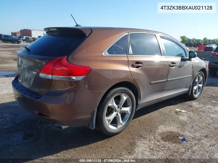 4T3ZK3BBXAU021128 2010 Toyota Venza Base V6