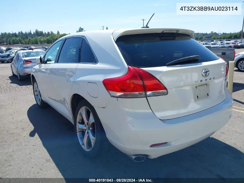 2010 Toyota Venza Base V6 VIN: 4T3ZK3BB9AU023114 Lot: 40191843